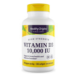 Healthy Origins Vitamina D3 10000 Ui 360 Softgels