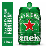 Heineken Barril Chopp 5 Litros Kit