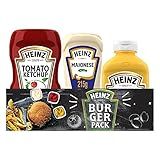 Heinz Pack Hamburger Ketchup 397G Maionese 215G Mostarda 255gG