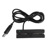 Heitamy Msr90 Leitor De Cartão De Tira Magnética 3 Track Usb