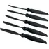 Helice 6x4 6040e Aeromodelo Asa Zagi Jato Eixo 5mm 5 Peças