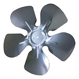 Hélice Aluminio 20cm Pra Micro Motor Exaustor Churrasqueira