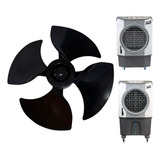 Hélice Climatizador Ventisol 40cm 4 Pás 45 70 100 Litros Cor Preto