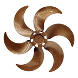 Helice Do Ventilador Ventisol Turbo 40cm 6 Pas Dourada