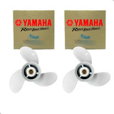 Hélice Motor Yamaha 15hp 9 1 4 X 10 1 2 Promoção Kit C 2