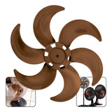 Hélice Para Ventilador Ventisol 40cm 6 Pás Prata Ou Bronze