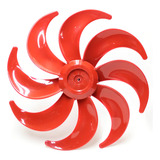 Hélice Polishop 40cm 8 Pás New Ultra Wind Vps 44 Vermelha