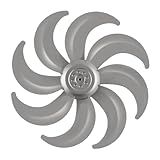 Helice Ventilador 8 Pas 50cm Prata Mondial Vtx 50 8p