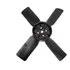 Helice Ventilador Nylon 4pas-d E-413mm F1000/f4000-motor Mwm