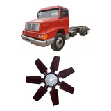 Helice ventilador Rebitada 34 Mm 7 Pas Mercedes Hpn om 366 l