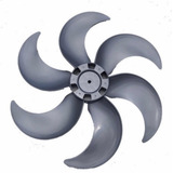 Helice Ventilador Ventisol Turbo 40cm 6 Pas Cinza