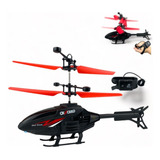 Helicóptero Brinquedo Controle Pulso Recarregável Presente