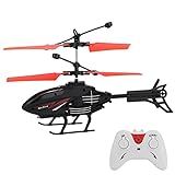Helicóptero De Controle Remoto Para Crianças- Sensor De Gestos- Luz- Resistente A Quedas- Suspensão De Aeronaves- Modelo De Aeronave- Modelo De Aeronave -1 Faixa De Ar Para Cima -vermelho-