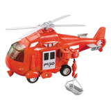 Helicóptero De Resgate C Luz