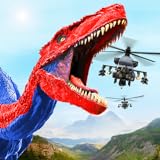 Helicóptero Do Exército Dos EUA Jurássico Dino Caça Tiro Caça Dinossauro Guerra Cidade Combate Jogos Grátis Para Crianças