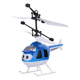 Helicóptero Drone Voador Recarregável Sensor De Mão Mini Cor Azul