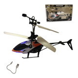 Helicóptero Infantil C Sensor Luz Mini Drone Recarregável