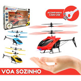 Helicóptero Miniatura Com Sensor De Mão