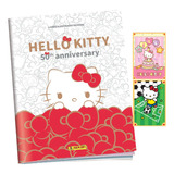 Hello Kitty 50 Anos Kit Álbum +120 Figurinhas Oficial Panini