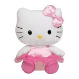 Hello Kitty Bailarina Pelúcia Ty Beanie Babies Dtc Original