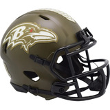 Helmet Nfl Baltimore Ravens Salute To Service   Speed Mini