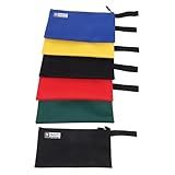 Hemobllo 12 Peças Kit De Bicicleta Bolsa De Maquiagem Bolsa Maquiagem Alicate Chave Inglesa Zíper Ferramenta Saco De Armazenamento Bolsa De Bicicleta Viagem Organizador Nylon