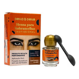 Henna Para Sobrancelha Della E Delle 3g Castanho Claro