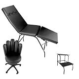 HENVIFER Kit Estética Maca 3 Posições Massagem Mocho Pétala Escada