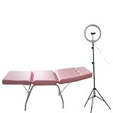 HENVIFER Kit Maca Tres Posições Rosa Estética Depilação Ring Light