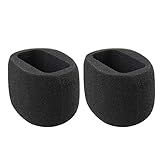 Hermitshell 2 Peças De Para Brisas De Espuma Para Gravador Digital Portátil TASCAM DR 05