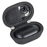 Hermitshell Capa De Viagem Para Fones De Ouvido Samsung Galaxy Buds Galaxy Buds Plus Bluetooth True Wireless Preto 