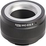 Hersmay Adaptador De Montagem De Lente M42-eosr M42 Para Rf Lente M42 Para Câmera Sem Espelho Canon Eos R R5 R5c R6 Rp Full Frame