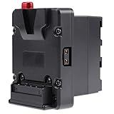 Hersmay Adaptador De Placa De Bateria V Mount D Tap Para Sony NP F970 NP F Bateria DSLR Monitor Câmera Z CAM E2 S6 F6 F8 Fonte De Alimentação