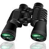 Herwicm Binóculos Adultos 20 X 50 Grande ângulo De Visão Binóculos De Alta Potência Militar Compacto HD Profissional Diário à Prova D água Para Observação De Pássaros Caça Binóculos Com Bolsa