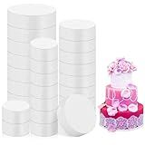 HFKPJRT Círculos De Espuma Para Artesanato 30 Unidades De Discos Redondos De Isopor 5 Cm 7 6 Cm 10 Cm Para Fazer Pulseiras Da Amizade Bolos Em Branco E Decorações Modelagem De Escultura Projeto