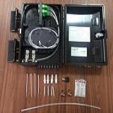 HFO Brasil Caixa De Terminacao Optica CTO 2 Travas 16P Montada Splitter 1 X 8 Apc