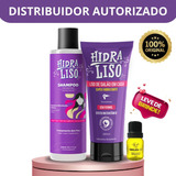 Hidraliso Alisante Chuveiro 200ml - Shampoo Hidra Liso 250ml