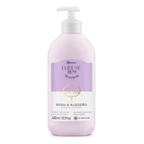 Hidratante Cuide se Bem Rosa E Algodão 400ml O Boticário
