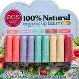 Hidratante Labial Eos Kit 9 Lip Stick Balm Orgânico Natural