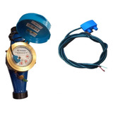 Hidrômetro Qmax 20m h Sensor Pulso Kit Conexão Laudo