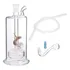 Hidropipe Oil Dab Bong Médio Vidro Luz Led Domeless Luxo