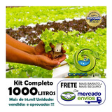 Hidroponia Kit Nutrição Faz 1000 L Solução Nutritiva Horta W