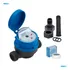 Hidroreader Hidrômetro Medidor De Água Unijato 3 4 Qn 1 5 115mm   Kit Co