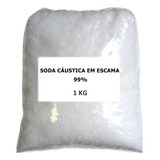Hidróxido De Sódio Escama 99 Soda Caustica De 1kg