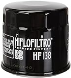 Hiflofiltro Filtro De óleo Premium Preto HF138