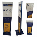 Higienizador De Álcool Em Gel Totem Display Personalizado