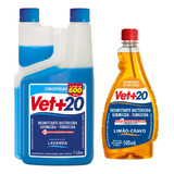 Higienizador Desinfetante Bactericida Concentrado Vet 20 1 L