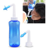 Higienizador Ducha Nasal Lavador Lavagem Sinusite 300ml Cor Azul