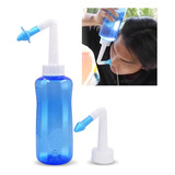 Higienizador Ducha Nasal Lavador Lavagem Sinusite 300ml Cor Azul