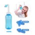 Higienizador Lavador Nasal Lavagem C  2 Bicos Infantil E Adulto 300 Ml
